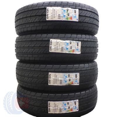 4 x DAYTON 215/65 R16C 109/107R Van Sommerreifen 2018 WIE NEU VOLL