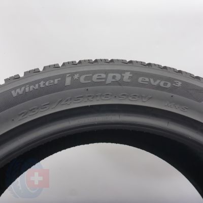 6. 235 45 18 4x HANKOOK 235/45 R18 98V XL Winter ICept evo3 W330 Winterreifen 2024 7,2-7,8mm