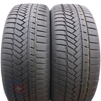 2 x CONTINENTAL 225/55 R17 101V XL WinterContact TS850P Winterreifen 2015 7-7,5mm