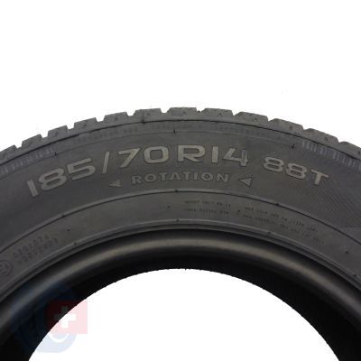 6. 185 70 14 2x NOKIAN 185/70 R14 88T WR D3 Winterreifen 2018 WIE NEU VOLL