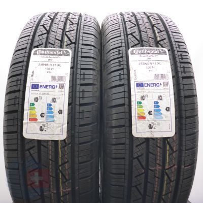 3. 235 65 17 4x CONTINENTAL 235/65 R17 108H XL CrossContact H/T M+S Sommerreifen 2024 VOLL WIE NEU   