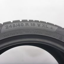 5. 245 40 18 4x CONTINENTAL 245/40 R18 97V XL AO WinterContact TS850P Winterreifen 2017, 2023 6,2-7,2mm