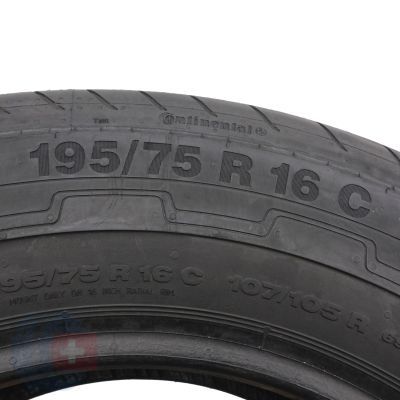 4. 2 x CONTINENTAL 195/75 R16C 107/105R VancoEco Sommerreifen 2014 VOLL UNGEBRAUCHT