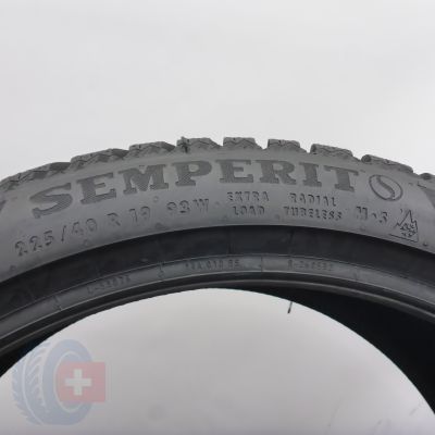 6. 225 40 19 4x SEMPERIT 225/40 R19 93W XL Speed-Grip 5 Winterreifen 2025 VOLL WIE NEU 