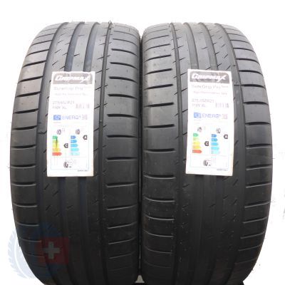 275 45 21 2x GRIPMAX 275/45 R21 110Y XL SureGrip Pro Sport Sommerreifen 2022 WIE NEU VOLL