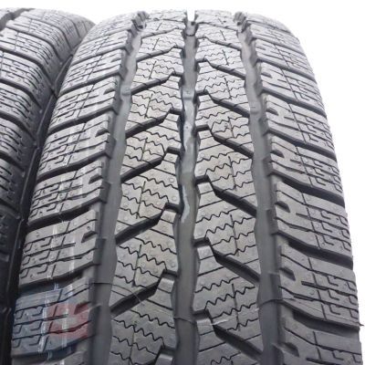 3. 205 75 16C 2x CONTINENTAL 205/75 R16C 113/111R VanContact Winter Winterreifen 2023 VOLL WIE NEU