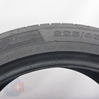 5. 225 45 19 4x CONTINENTAL 225/45 R19 96W XL ContiSportContact5 Sommerreifen 2015 6mm