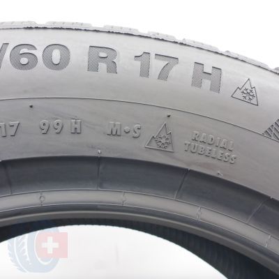 2. 225 60 17 1x CONTINENTAL 225/60 R17 99H WinterContact TS850P SUV Winterreifen 2022 VOLL