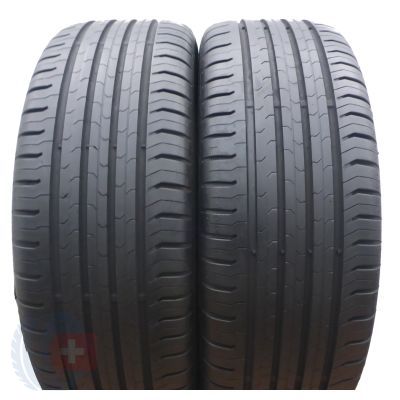 3. 4 x CONTINENTAL 215/55 R17 94V ContiEcoContact 5 Sommerreifen 2016 /21 6.2-6.8mm