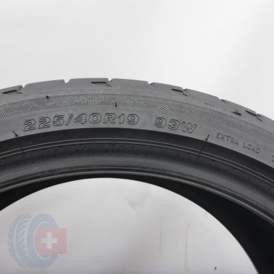 7.  225 40 19 4x BRIDGESTONE  225/40 R19 93W XL Potenza S001 Sommerreifen 2019 7-6,5mm