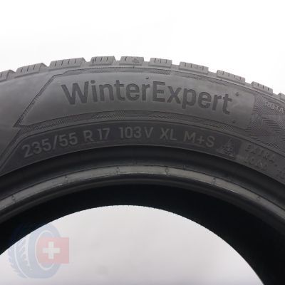 7. 235 55 17 4x UNIROYAL 235/55 R17 103V XL WinterExpert Winterreifen 2023 5,5-6mm