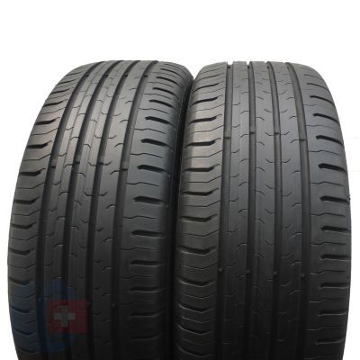 4. 4 x CONTINENTAL 195/55 R15 85V ContiEcoContact 5 Sommerreifen 2017 6mm