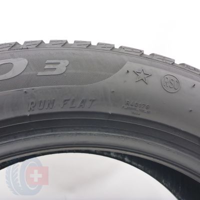 7. 245 50 19 2x PIRELLI 245/50 R19 105V XL RunFlat BMW Sottozero 3 Winter Winterreifen 2022 6mm