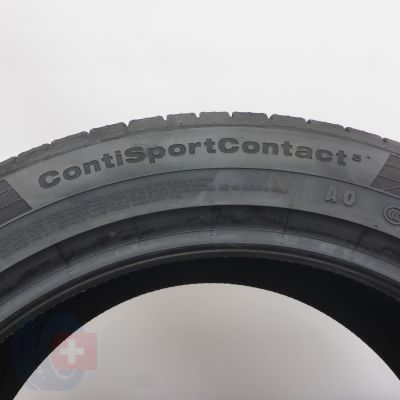 7. 245 45 18 4x CONTINENTAL 245/45 R18 96Y ContiSportContact 5 A0 Soomerrifen 2022 VOLL WIE NEU 