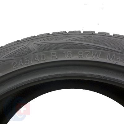 7.  245/40 R18 4x VREDESTEIN 97W XL Wintrac Pro Winterreifen 2018/22 6-7mm