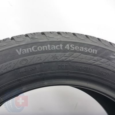 7. 225 55 17C 2x CONTINENTAL 225/55 R17C 109/107H VanContact 4Season Ganzjahresreifen 2023 VOLL WIE NEU 