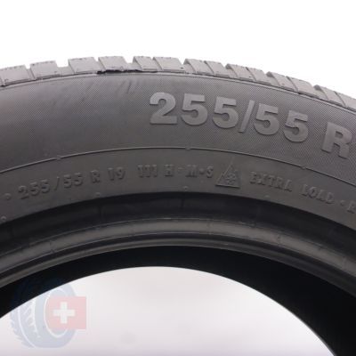 5. 255 55 19 2x CONTINENTAL 255/55 R19 111H XL ContiWinterContact Ts830P AO Winterreifen 2018 6mm
