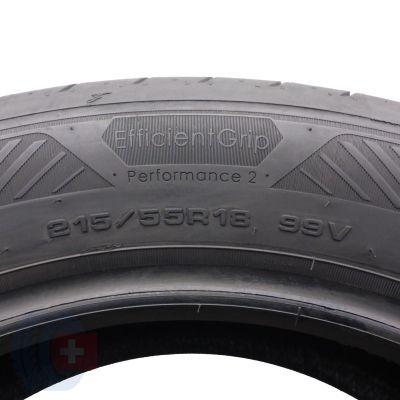 4. 215 55 18 2x GOODYEAR 215/55 R18 99V XL EfficientGrip Performance 2 Sommerreifen 6,2mm 2023