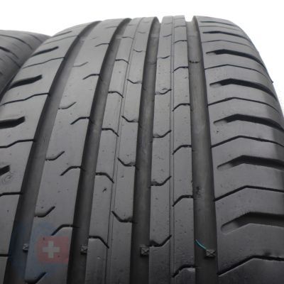 3. 2 x CONTINENTAL 195/55 R15 85V ContiEcoContact 5 Sommerreifen 2019 6,2mm