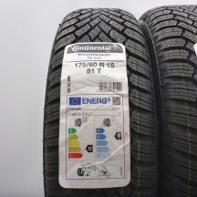 2. 175 60 15 4x CONTINENTAL 175/60 R15 81T WinterContact TS 860 Winterreifen 2023 Ungebraucht    
