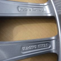 9. 4 x Alufelgen 21 MERCEDES 5x112 Et52,5/38 10/11J Original AMG RDKS