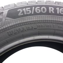 6. 215 60 16C 4x CONTINENTAL 215/60 R16C 103/101T ContiVanContact eco Sommerreifen 2021 VOLL WIE NEU