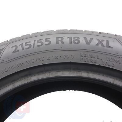 5. 215 55 18 2x BARUM 215/55 R18 99V XL Bravuris 5HM Sommerreifen 2022  VOLL WIE NEU
