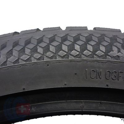 8. 2 x CONTINENTAL 245/40 R18 97V WinterContact TS870P Winterrefien 2021, 2022 6,8-7,2mm