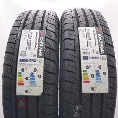 3. 195 75 16C 4x YOKOHAMA 195/75 R16C 110/108T BluEarth Van Sommerreifen 2025 VOLL WIE NEU 