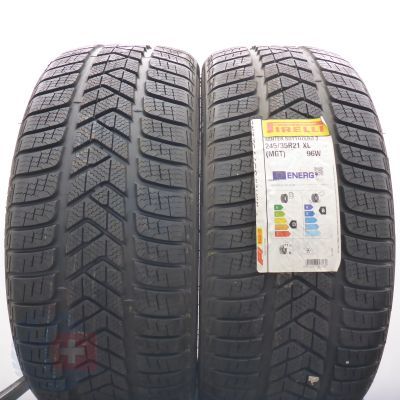 5. 245 35 21 4x PIRELLI 245/35 R21 96W XL Winter Sottozero 3 MGT Winterreifen 2022 Ungebraucht  