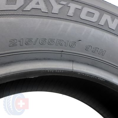 8. 4 x DAYTON 215/65 R16 98H Touring 2 Sommerreifen  2017 VOLL WIE NEU