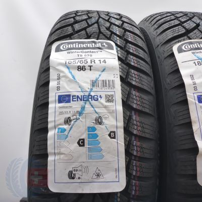 2. 185 65 14 2x CONTINENTAL 185/65 R14 86T WinterContact TS870 Winterreifen 2022 Ungebraucht  