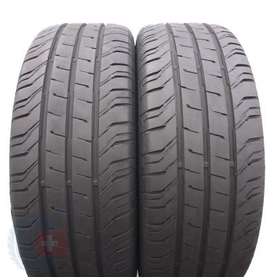 4. 225 55 17C 4x CONTINENTAL 225/55 R17C 109/107H ContiVanContact 200 Sommerreifen 7-7,5mm 2020