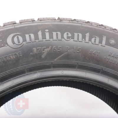 4. 175 65 15 2x CONTINENTAL 175/65 R15 84T ContiWinterContact TS 810 S BMW Winterreifen 2023 VOLL WIE NEU 