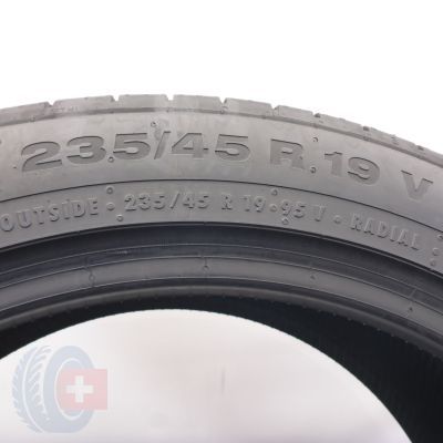 3. 235 45 19 1x CONTINENTAL 235/45 R19 95V ContiSportContact 5 RunFlat M0E Sommerreifen 2023 VOLL