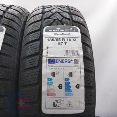 2. 185 55 16 2x UNIROYAL 185/55 R16 87T XL Winter Expert Winterreifen 2022 Ungebraucht  