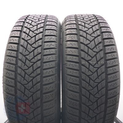 4.  215 60 16 4x DUNLOP  215/60 R16 95H WinterSport 5 Winterreifen 2020 9-8mm