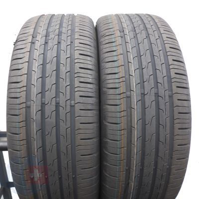 4. 215 55 17 4x CONTINENTAL 215/55 R17 94V EcoContact6 Sommerreifen 2024 WIE NEU VOLL