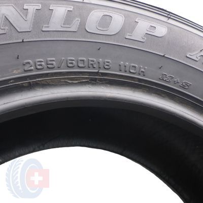 6. 4 x DUNLOP 265/60 R18 110H GrandTrek AT20 Sommerreifen M+S 2017 VOLL Wie Neu