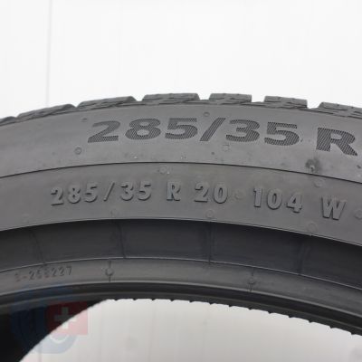 6. 285 35 20 2x CONTINENTAL 285/35 R20 104W XL WinterContact TS860S Winterreifen 2023 7mm