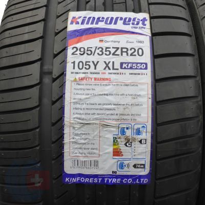 2. 295 35 20 2x KINFOREST 295/35 R20 105Y XL KF550 Sommerreifen 2019 WIE NEU VOLL