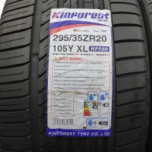 2. 295 35 20 2x KINFOREST 295/35 R20 105Y XL KF550 Sommerreifen 2019 WIE NEU VOLL