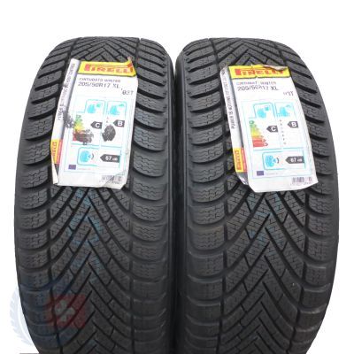 3. 4 x PIRELLI 205/50 R17 93T XL Cinturato Winter Winterreifen 2018 VOLL Wie Neu