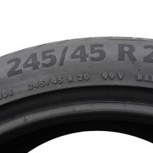 7. 245 45 20 4x CONTINENTAL 245/45 R20 99V PremiumContact 6 Sommerreifen 2022 7-7,2mm