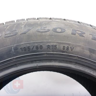 7.  195 60 15 4x PIRELLI  195/60 R15 88V Cinturato P1 Verde Sommerreifen 2022 Ungebraucht   
