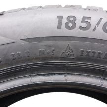 6. 4 x ESA TECAR 185/60 R15 88T XL SuperGrip Pro Winterreifen 2022 WIE NEU 7,5-8,2mm