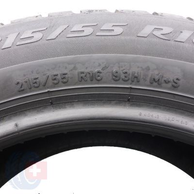 5. 215 55 16 1x PIRELLI 215/55 R16 93H Winter Sottozero 3 Winterreifen 2019 VOLL WIE NEU 