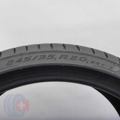 4.  245 35 20 1x PIRELLI  245/35 R20 95Y XL P Zero RFT BMW  M0E Sommerreifen 2024 7,2mm WIE NEU 