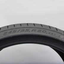 4.  245 35 20 1x PIRELLI  245/35 R20 95Y XL P Zero RFT BMW  M0E Sommerreifen 2024 7,2mm WIE NEU 