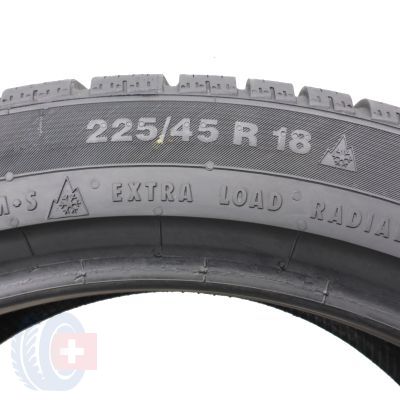 7. 2 x CONTINENTAL 225/45 R18 94V ContiWinterContact TS830P RunFlat BMW Winterreifen 2017 6,5mm